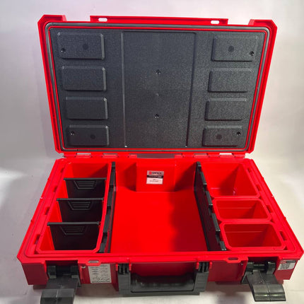 Qbrick System ONE 200 2 0 Profi RED ULTRA HD Custom Werkzeugkoffer modularer Organizer 585 x 385 x 190 mm 15 4 l stapelbar IP66 Leicht Gebraucht 2 - toolbrothers