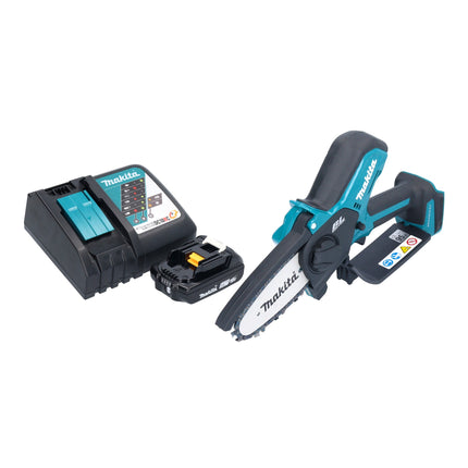 Makita DUC 101 RA01 Akku Astsaege 18 V 10 cm Brushless 1x Akku 2 0 Ah Ladegeraet 0 - toolbrothers