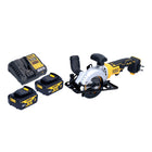 DeWalt DCS 571 M2 Akku Handkreissaege 18 V 115 mm Brushless 2x Akku 4 0 Ah Ladegeraet 0 - toolbrothers