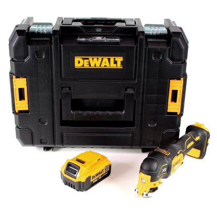 DeWalt DCS 355 NT Akku Oszillierer 18V Brushless Solo + 1x Akku 4,0Ah + TSTAK - ohne Ladegerät - Toolbrothers