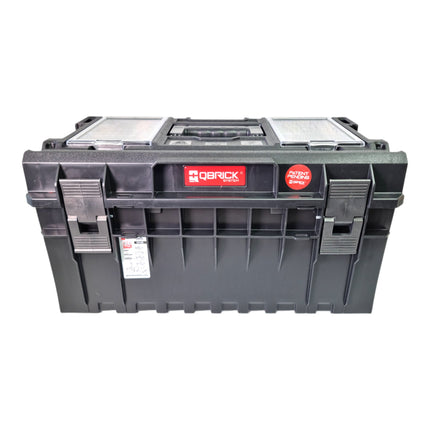 Qbrick System ONE 350 Profi Werkzeugkoffer 585 x 385 x 320 mm 38 l stapelbar IP66 alte Version 1 - toolbrothers