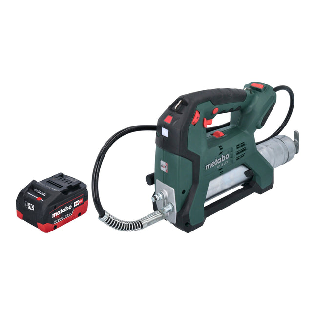 Metabo FP 18 LTX Akku Fettpresse 18 V 690 bar 1x LiHD Akku 5 5 Ah ohne Ladegeraet 0 - toolbrothers