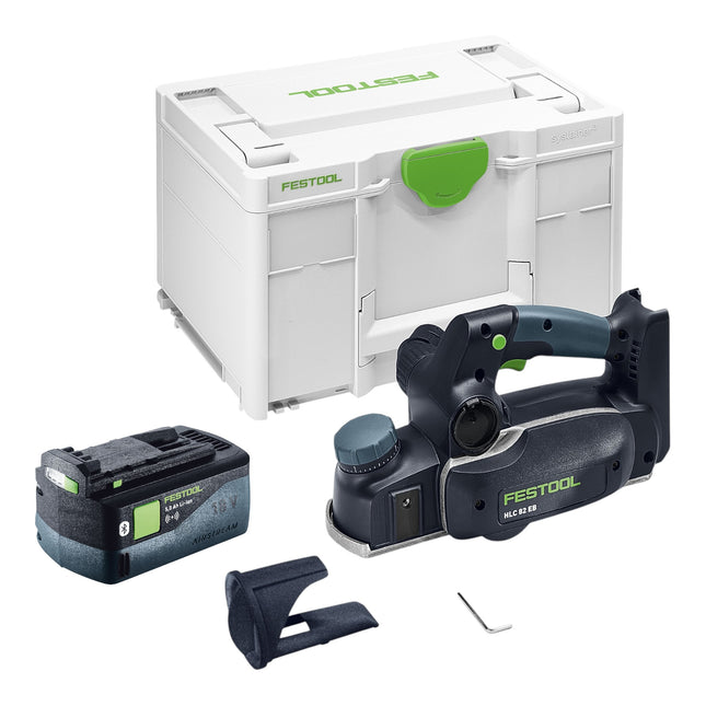 Festool HLC 82 EB Basic Akku Hobel 18 V 82 mm Brushless 1x Akku 5 0 Ah Systainer ohne Ladegeraet 0 - toolbrothers