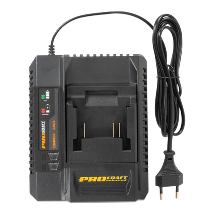 Procraft Starter Pack C20 4 Ladegeraet 20 V 4 A 2x 20 4 Turbo Akku 4 0 Ah 4 - toolbrothers