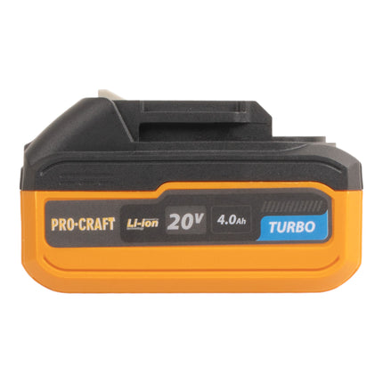Procraft Starter Pack C20 6 5 Schnell Ladegeraet 20 V 6 5 A 1x 20 4 Turbo Akku 4 0 Ah 3 - toolbrothers