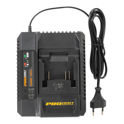 Procraft Starter Pack C20 6 5 Schnell Ladegeraet 20 V 6 5 A 1x 20 4 Turbo Akku 4 0 Ah 4 - toolbrothers