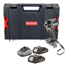 Procraft Industrial ID20Abb Akku Schlagschrauber 20 V 180 Nm 1 4 2x Akku 2 0 Ah Ladegeraet RHINO Toolcase 0 - toolbrothers