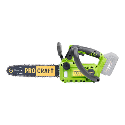 Procraft PKA42Libb Akku Kettensaege 20 V 304 mm Brushless 2x Akku 2 0 Ah Ladegeraet 1 - toolbrothers