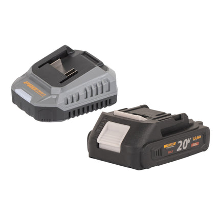 Procraft Industrial AG125Abb Akku Winkelschleifer 20 V 125 mm Brushless 1x Akku 2 0 Ah Ladegeraet 3 - toolbrothers