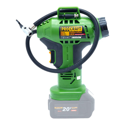 Procraft LK20 Akku Kompressor 20 V 11 bar Solo ohne Akku ohne Ladegeraet 4 - toolbrothers
