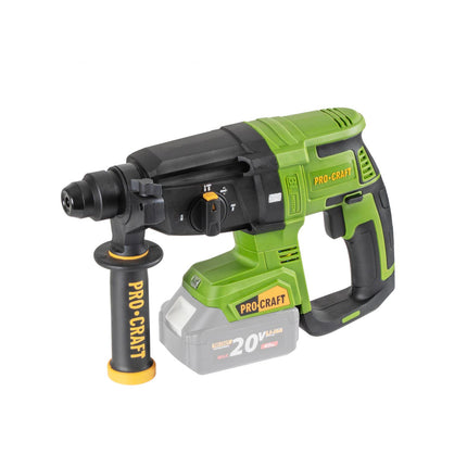 Procraft PHA40bb c Akku Bohrhammer 20 V 2 6 J SDS plus Brushless 1x Akku 2 0 Ah Koffer ohne Ladegeraet 1 - toolbrothers