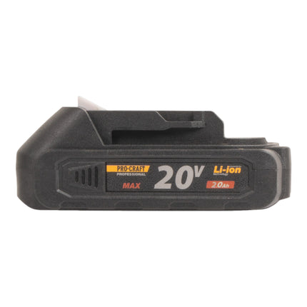 Procraft PM20bb Akku Poliermaschine 20 V 150 mm 1x Akku 2 0 Ah ohne Ladegeraet 4 - toolbrothers