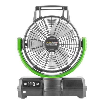 Procraft CF20bb Akku Ventilator 20 V 235 mm 2x Akku 4 0 Ah Ladegeraet 2 - toolbrothers