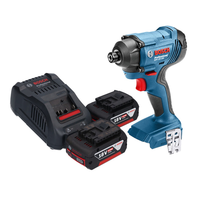 Bosch GDR 18V-160 Professional cordless impact wrench 18 V 160 Nm 1/4" + 2x rechargeable battery 5.0 Ah + charger