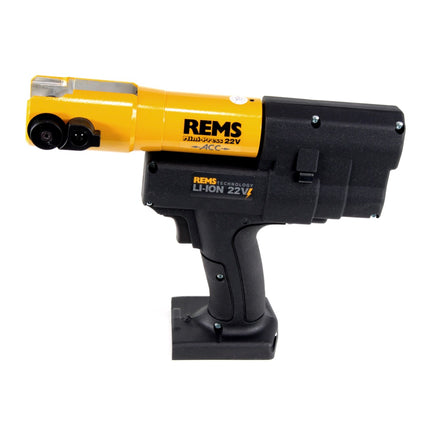 REMS Mini-Press ACC 22 V Akku Radialpresse mit Zwangsablauf in L-Boxx + 1 x 2,5 Ah Akku + Ladegerät ( 578014 R220 ) - Toolbrothers
