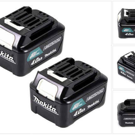 Makita Akku Power Set Li 12V mit 2x BL1041B Akku 4,0Ah ( 2x 197406-2 ) - Nachfolger von BL1040B - Toolbrothers