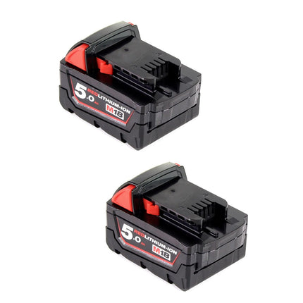 Milwaukee Akku Starter 18V Set mit 2x M18 B5 Akku 18V 5,0Ah - Toolbrothers
