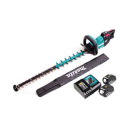 Makita DUH 751 RM cordless hedge trimmer 18V 75 cm brushless + 2x battery 4.0Ah + charger