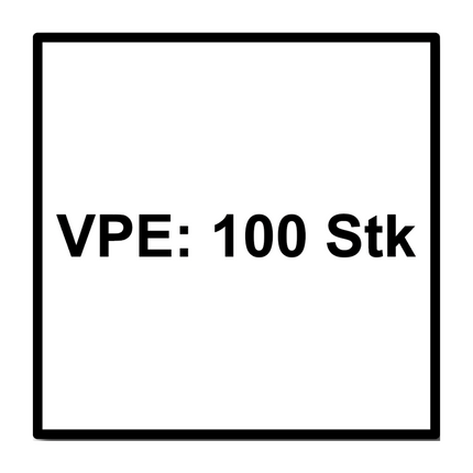 Taco de expansión Fischer DUOPOWER 8x40mm 100 piezas (555008)