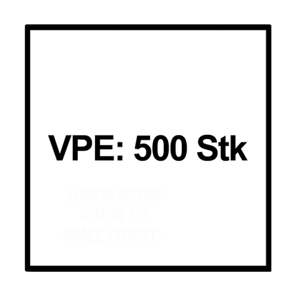 Taco de expansión Fischer DUOPOWER 6x30mm 500 piezas (5x 555006)