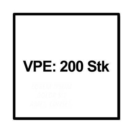 Taco de expansión Fischer DUOPOWER 8x40mm 200 piezas (2x 555008)