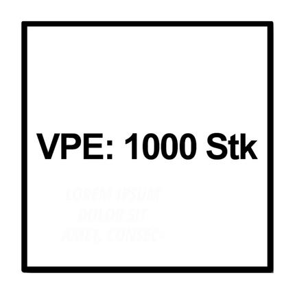 Taco de expansión Fischer DUOPOWER 8x40mm 1000 piezas (10x 555008)