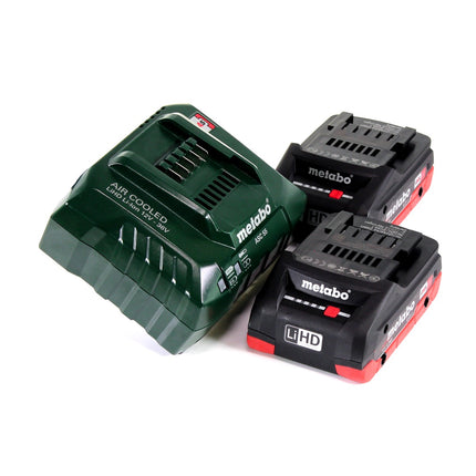 Martillo combinado a batería Metabo KHA 18 LTX 18V + 2x baterías 5.5Ah + cargador + estuche