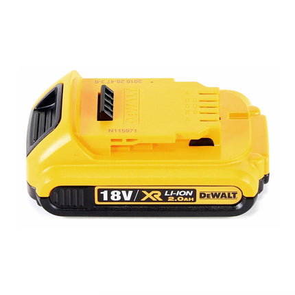 Sierra de calar inalámbrica DeWalt DCS 331 N 18V + 1x batería 2.0Ah + 15x hojas de sierra de calar - sin cargador