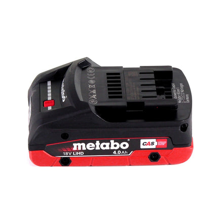 Metabo W 18 LTX 125 Amoladora angular rápida 18V 125mm + 1x batería 4.0Ah + maletín - sin cargador