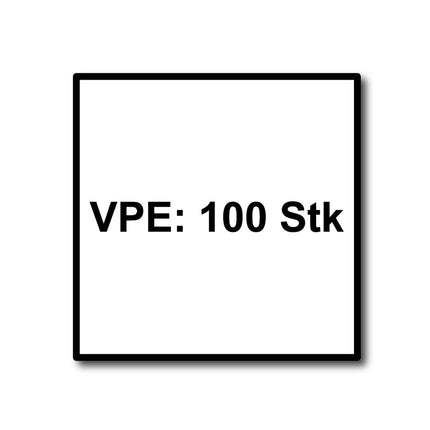 Fischer tornillos para hormigón ULTRACUT FBS II 10x80mm 25/15/- 100 piezas cabeza hexagonal SW15 (2x 536860)