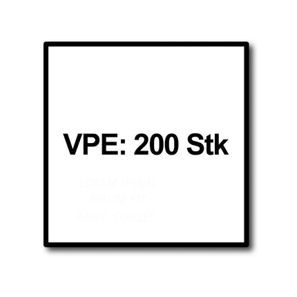 Fischer tornillos para hormigón ULTRACUT FBS II 10x80mm 25/15/- 200 piezas cabeza hexagonal SW15 (553687)