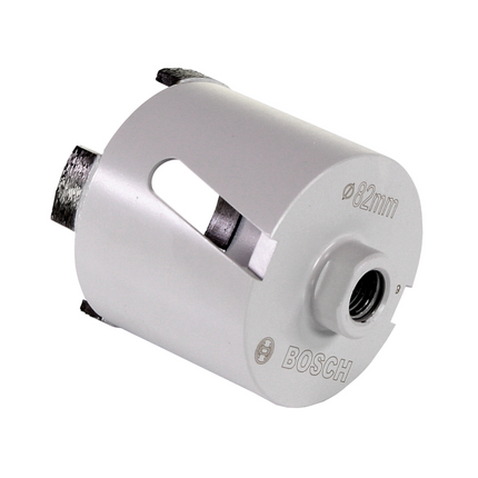 Bosch Best para broca de vaso universal 82mm M16 + eje portabrocas SDS-plus para brocas huecas M16