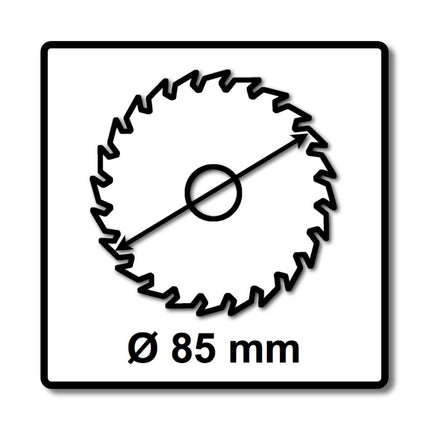 Hoja de sierra Fein HSS 85 mm Starlock (63502106210)