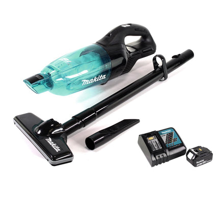 Makita DCL281 FRF1B cordless hoover 18V + 1x rechargeable battery 3.0Ah + charger