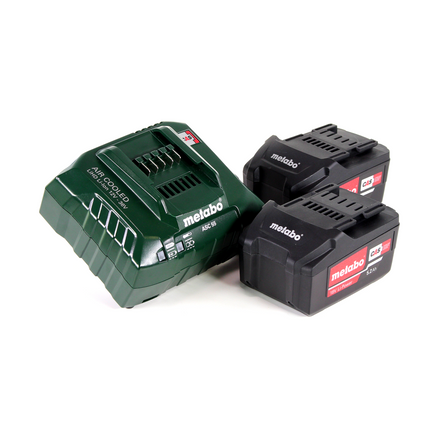 Metabo SSD 18 LTX 200 BL Llave de impacto a batería 18V 1/4" 200Nm sin escobillas + 2x batería 5,2Ah + cargador + maletín (602396650)