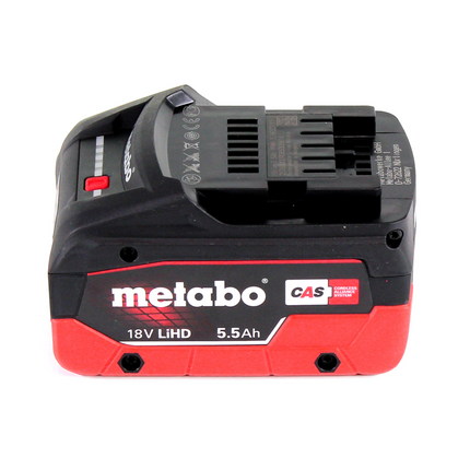 Llave de impacto a batería Metabo SSD 18 LTX 200 BL 18V 1/4" 200Nm sin escobillas + 1x batería 5,5Ah + maletín - sin cargador