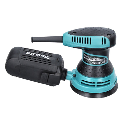 Makita BO 5031 K Lijadora orbital  300W / 125 mm en maletín de transporte