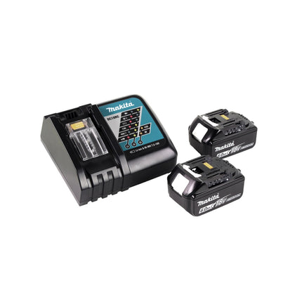 Cortacésped a batería Makita DLM 431 RG2 36V (2x18V) 43cm + 2x batería 6.0Ah + cargador