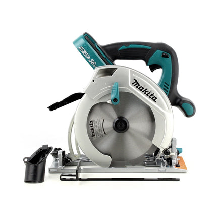 Sierra circular manual Makita DHS 710 MJ con batería de iones de litio de 36 V 190 mm + 2 baterías 4,0 Ah + Makpac - sin cargador