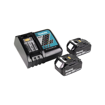 Cortacésped a batería Makita DLM 380 RM2 36V (2x18V) 38cm + 2x batería 4.0Ah + cargador