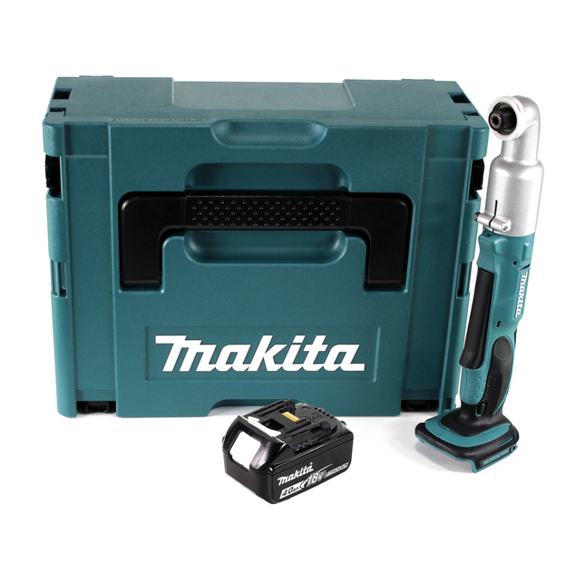 Makita DTL 061 M1J Llave de impacto sin cable 18V 1/4" 60Nm + 1x batería recargable 4.0Ah + Makpac - sin cargador