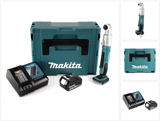 Makita DTL 061 RM1J Llave de impacto sin cable 18V 1/4" 60Nm + 1x batería recargable 4.0Ah + cargador + Makpac