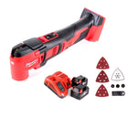 Milwaukee M18 BMT-402C Cordless Multitool 18V + 2x Batteries 4.0Ah + Charger (4933446203)