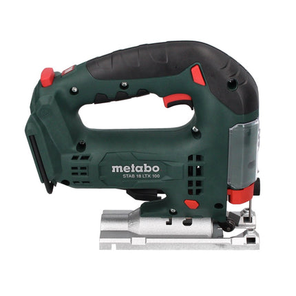 Sierra de calar a batería Metabo STAB 18 LTX 100 18 V Solo + MetaBOX (601003840) - sin batería, sin cargador