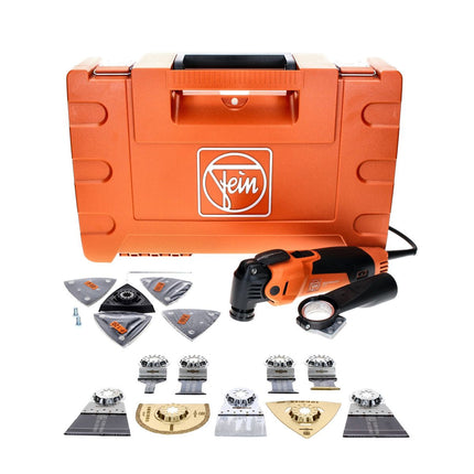 FEIN MultiMaster MM 500 PLUS TOP Utensile ad oscillazione 350W Starlock Plus ( 72296761000 ) + Valigetta
