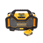 Radio recargable DeWalt DCR 027 N DAB+ 10,8-18,0 V + 1 batería de 5,0 Ah - sin cargador
