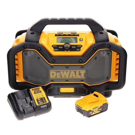 DeWalt DCR 027 P1 radio bezprzewodowe DAB+ 10,8-18,0 V + 1x akumulator 5,0 Ah + ładowarka