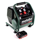 Metabo Power 160-5 18 LTX BL OF Compresor sin cable 18 V 8,0 bar sin escobillas + 1x batería LiHD 4,0 Ah - sin cargador