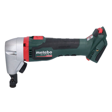 Nibbler de batería Metabo NIV 18 LTX BL 1.6 18 V sin escobillas + 1x batería LiHD 8,0 Ah + metaBOX - sin cargador