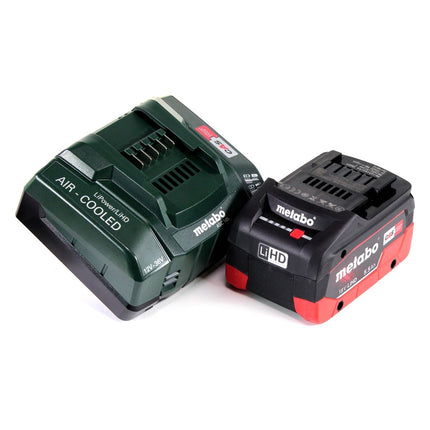GRATIS 3 años de servicio completo protección integral Roedor de batería Metabo NIV 18 LTX BL 1.6 Roedor sin escobillas de 18 V + 1x batería LiHD 5,5 Ah + cargador + MetaLoc
